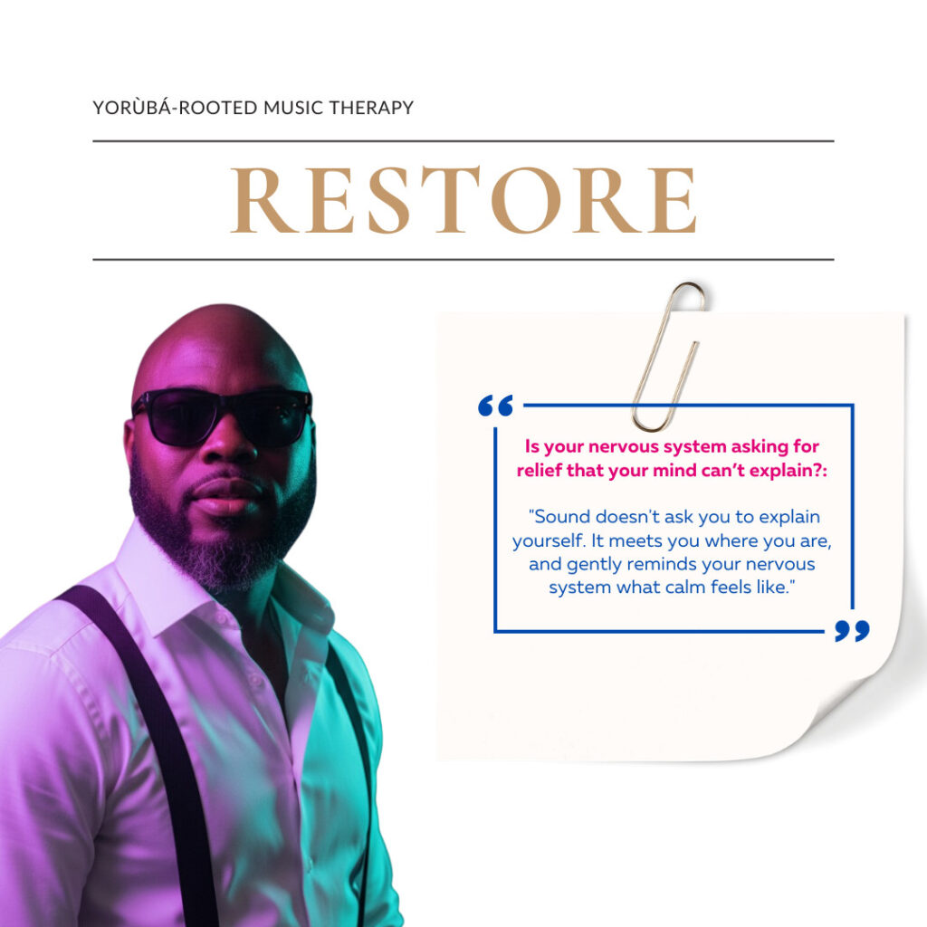 Yorùbá‑rooted Music Therapy