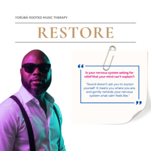 Yorùbá‑rooted Music Therapy
